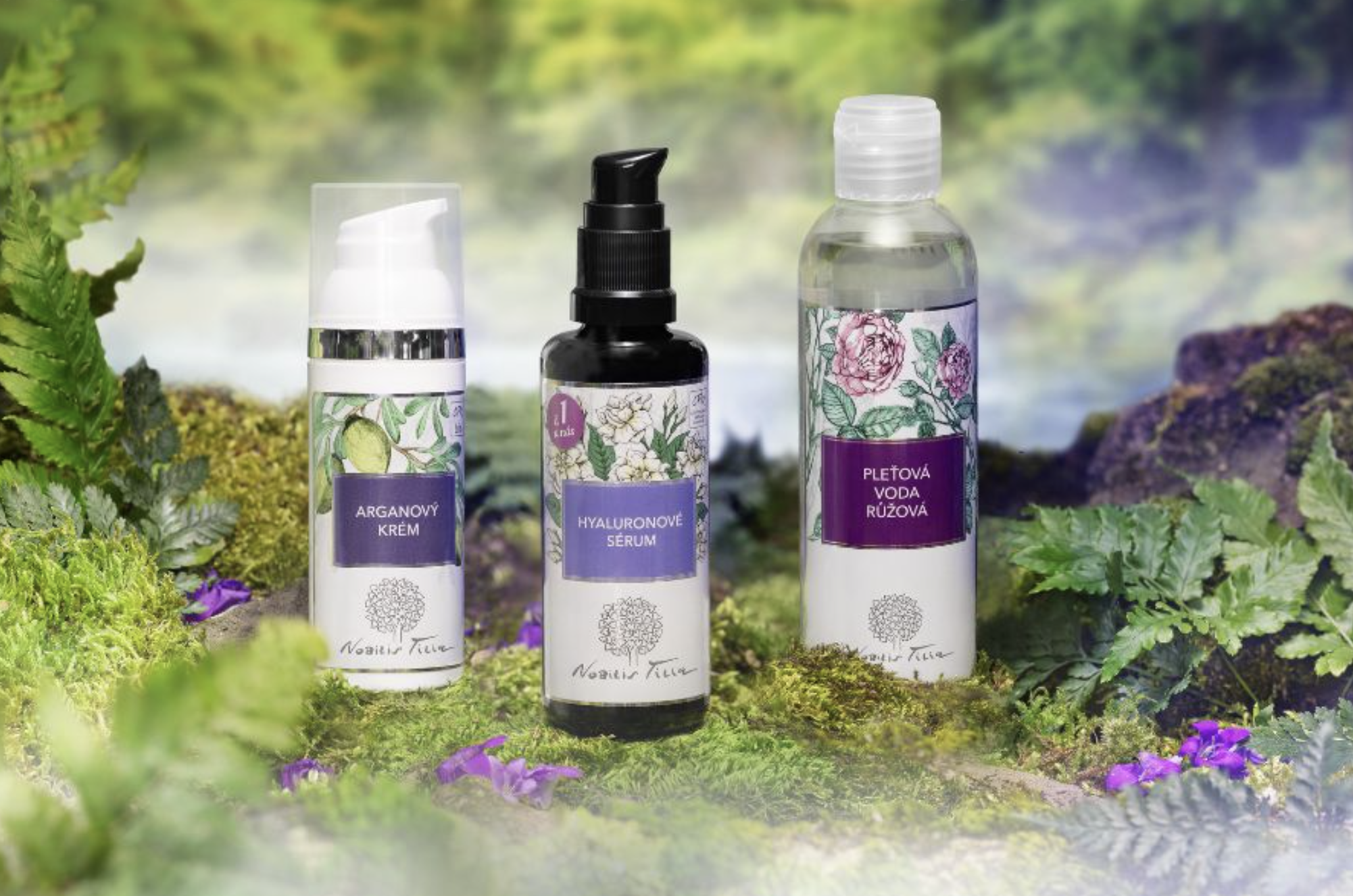 Pleťová voda Růžová