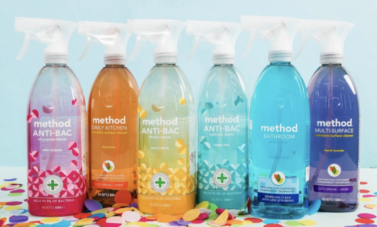 METHOD čistič koupelen sprej, 830 ml