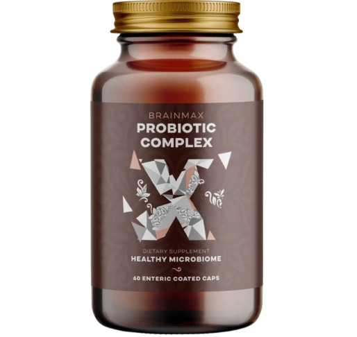 BrainMax Probiotic Complex (Probiotika), 60 enterosolventních kapslí