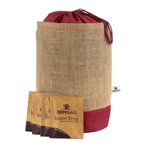 Bordó Zembag na 10 kg brambor + 4 kmínové pytlíky