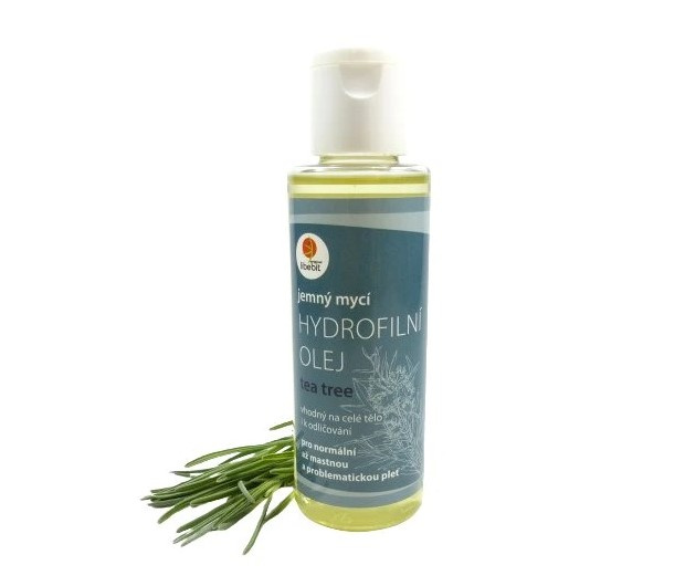 Libebit Hydrofilní olej Tea tree pro normální až mastnou pleť, 120 ml