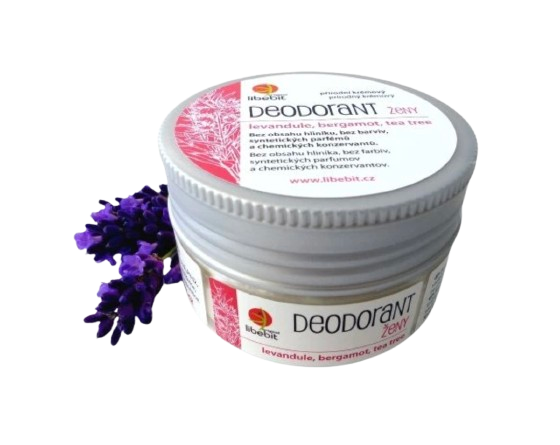 Libebit Přírodní krémový deodorant pro ženy, 90 ml