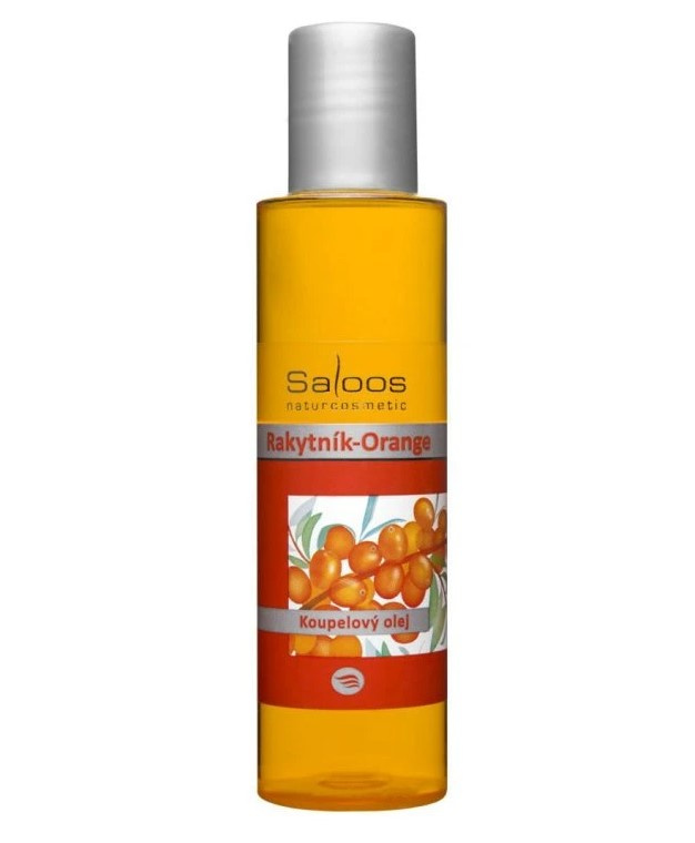 Koupelový olej rakytník a pomeranč 125 ml