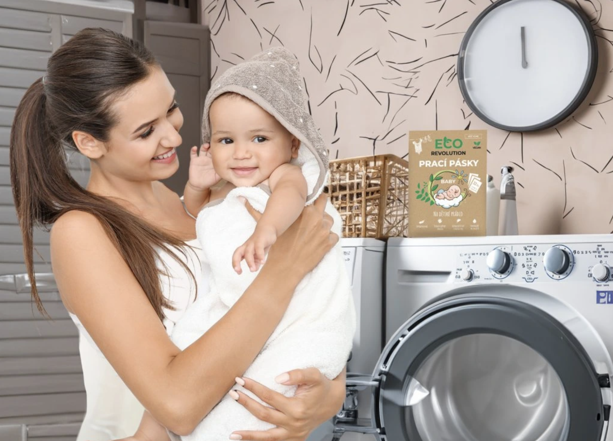 EcoRevolution prací pásky baby 32 ks