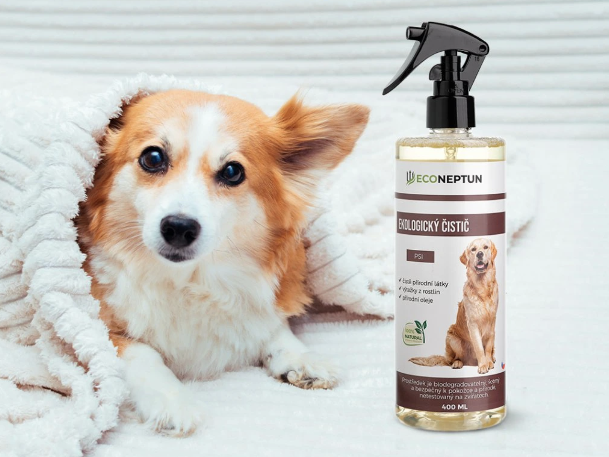 Ekologický čistič psi natural 400 ml