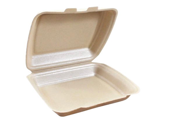 Menu box 1-dílný EPP (dvou zámkový) hnědý krt/125 ks