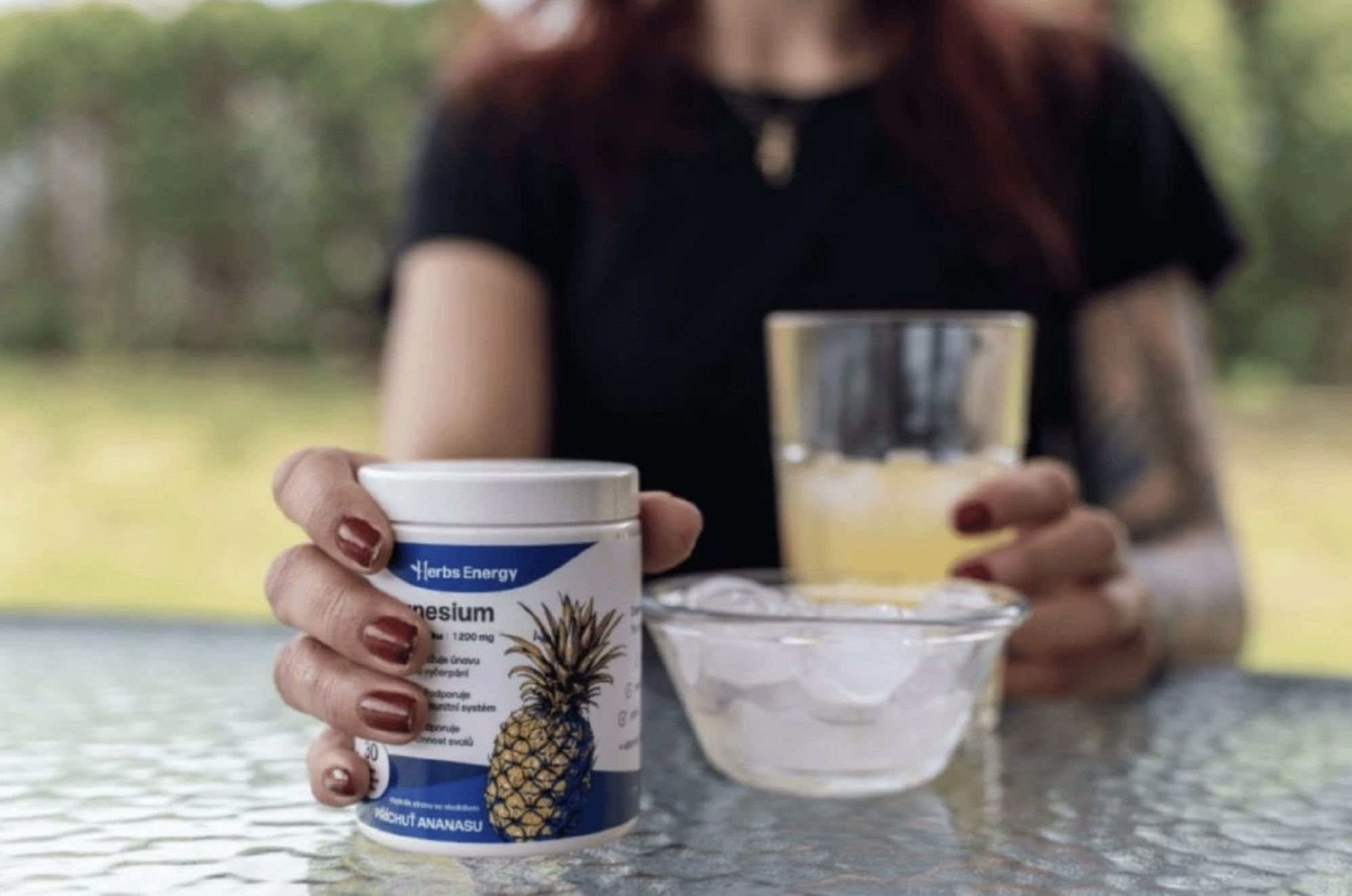 Herbs Energy Magnesium 1200 mg - 3 formy hořčíku, 30 dávek