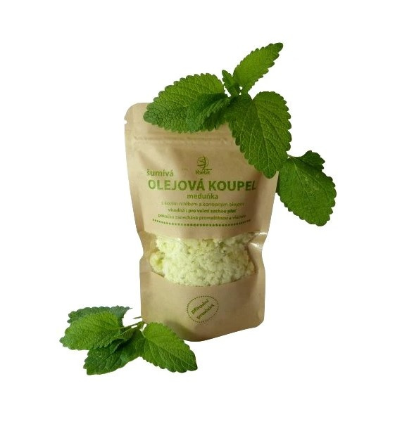 Olejová koupel s kozím mlékem a konopným olejem