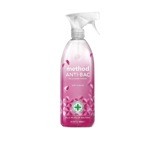 METHOD antibac univ. čistič 830 ml Rebarbora