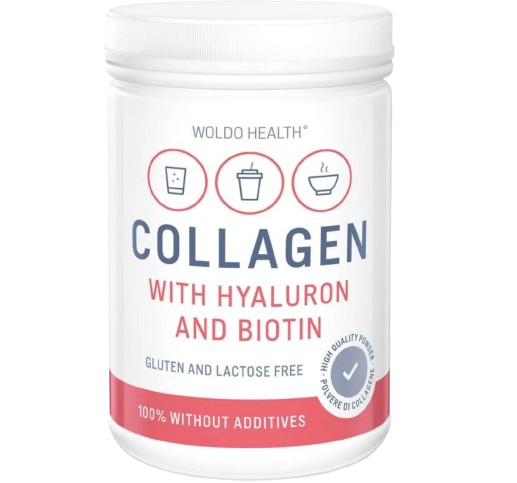 WoldoHealth® ® Kolagen s kyselinou hyaluronovou 500g