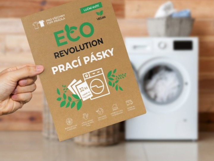 EcoRevolution prací pásky, luční kvítí, 20ks