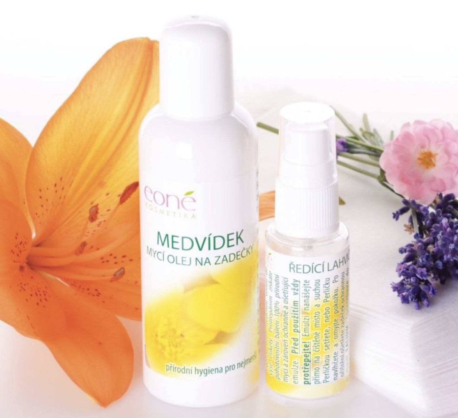 Eoné MEDVÍDEK mycí olej na zadečky