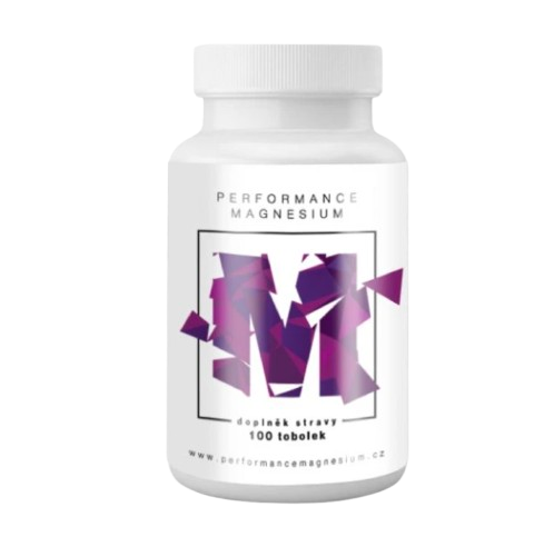 BrainMax Performance Magnesium + Vitamín B6 1000 mg, 100 kapslí