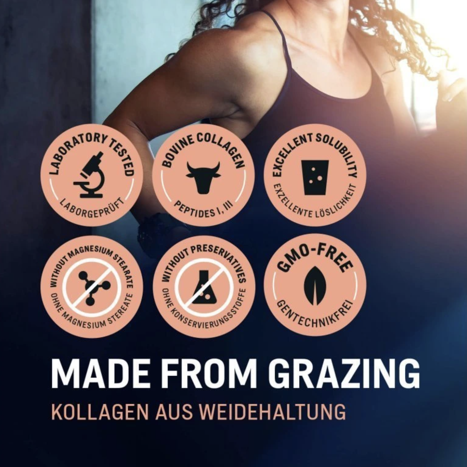 WoldoHealth® ® 100% Hovězí collagen 1kg