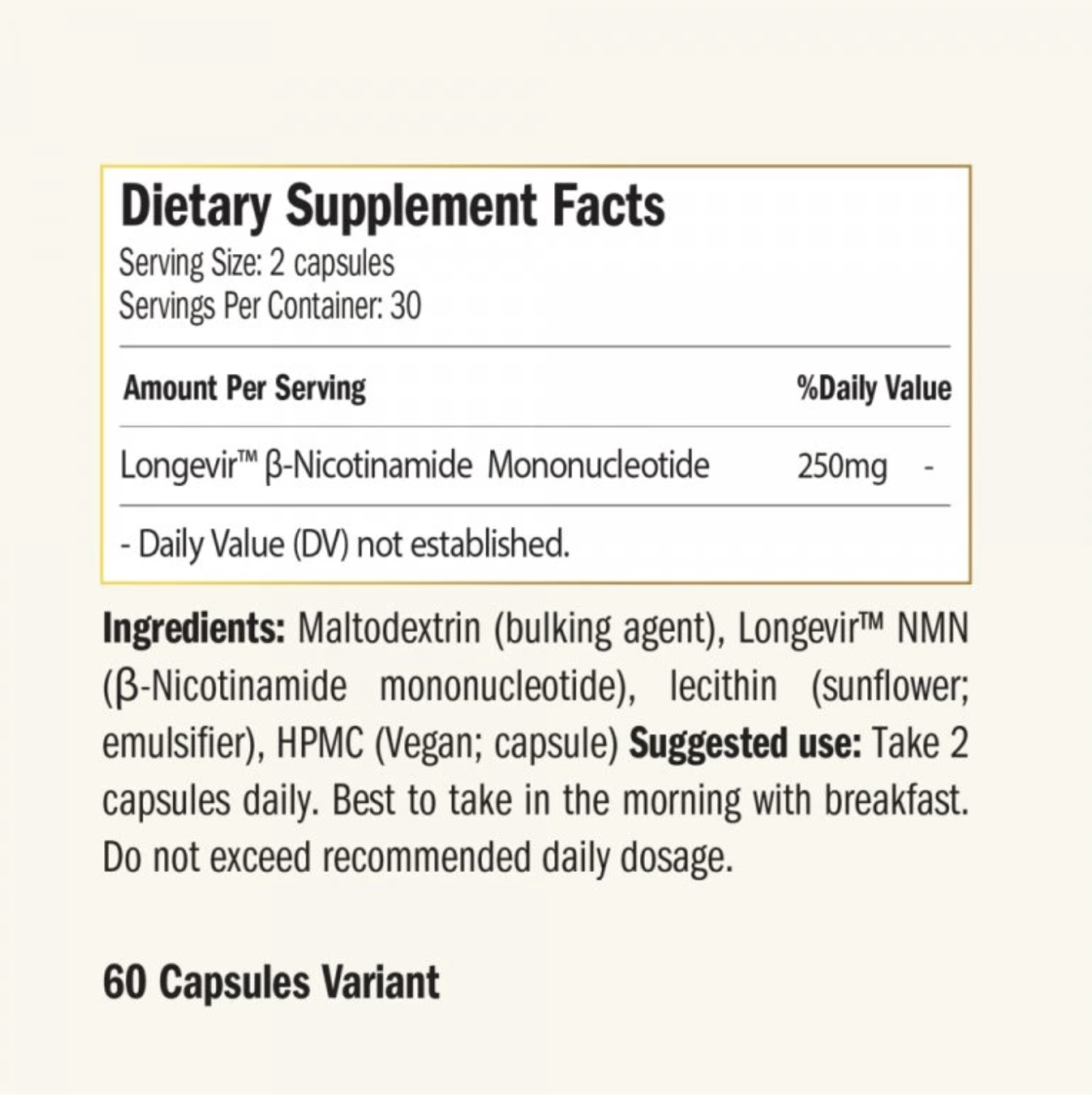 Purovitalis Liposomální NMN - Nikotinamid mononukleotid, 120 kapslí