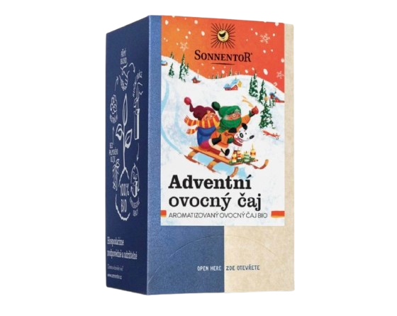 Adventní ovocný čaj bio 50,4 g, porc. dvoukomorový