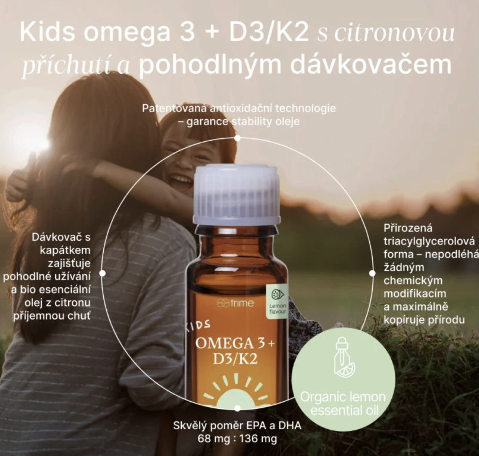 Trime Kids Omega 3 + D3/K2, 31 ml