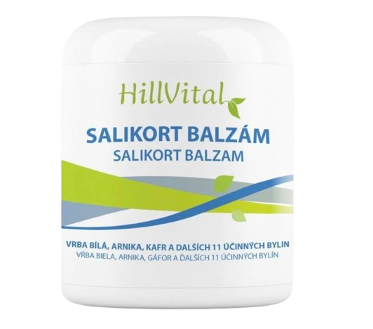 HillVital Salikort balzám, na bolest svalů a zánět šlach, 250ml