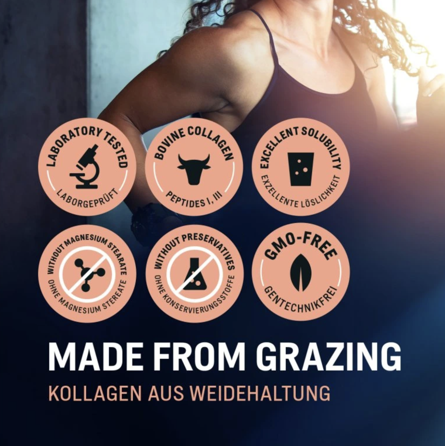 WoldoHealth® ® Čistý kolagen hovězí 500g