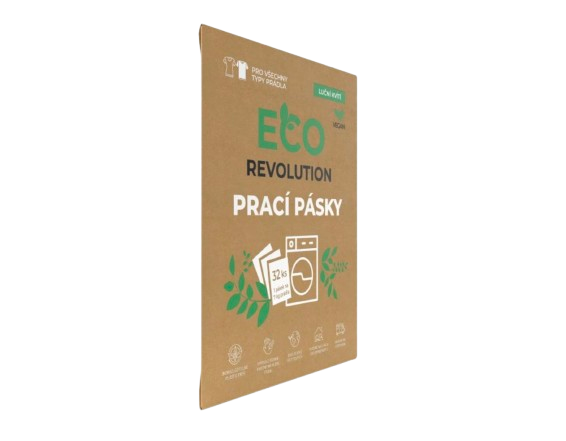 EcoRevolution prací pásky, bez vůně, 20ks
