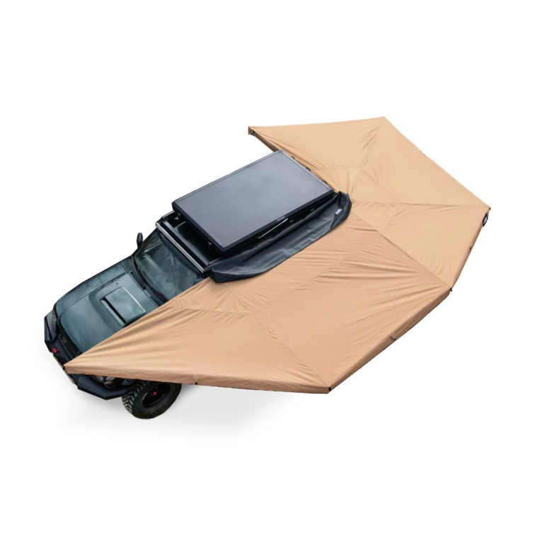 OFFLANDER samonosná boční markýza Batwing 270 L – 2 m