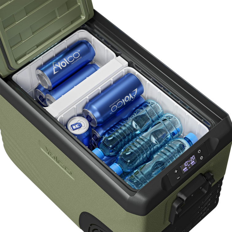 YOLCO kompresorová lednice KX40 GREEN 37 l