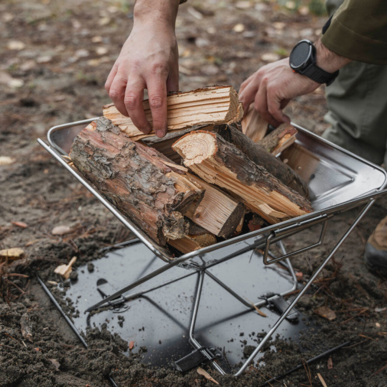 OFFLANDER přenosný kempingový gril