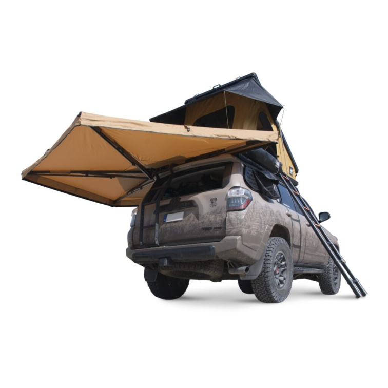 OFFLANDER samonosná boční markýza Batwing 270 L – 2,5 m