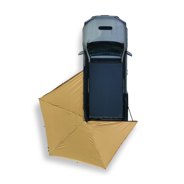 OFFLANDER samonosná boční markýza Batwing 270 L – 2,5 m