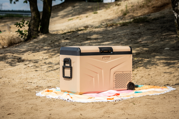 YOLCO kompresorová lednice TCX50 SAND 52 l