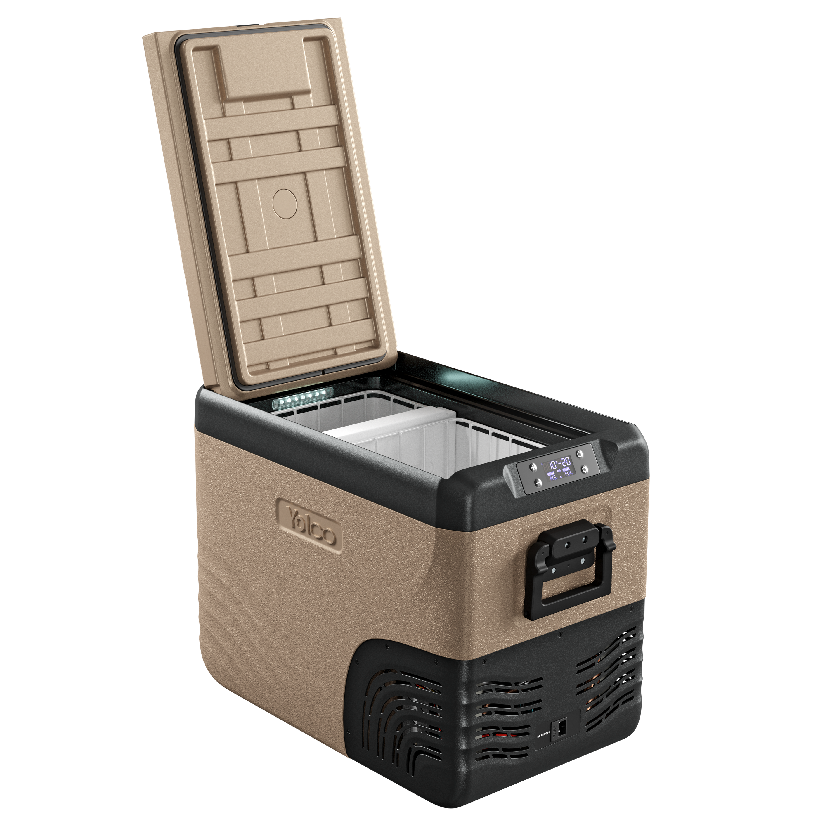 YOLCO kompresorová lednice KX40 SAND 37 l