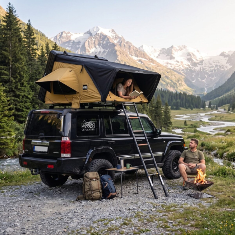 OFFLANDER střešní stan FOLD X 190