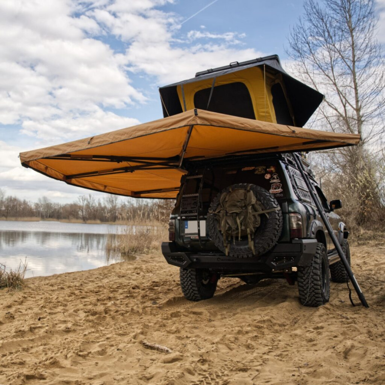 OFFLANDER samonosná boční markýza Batwing+ 270 L – 2,5 m