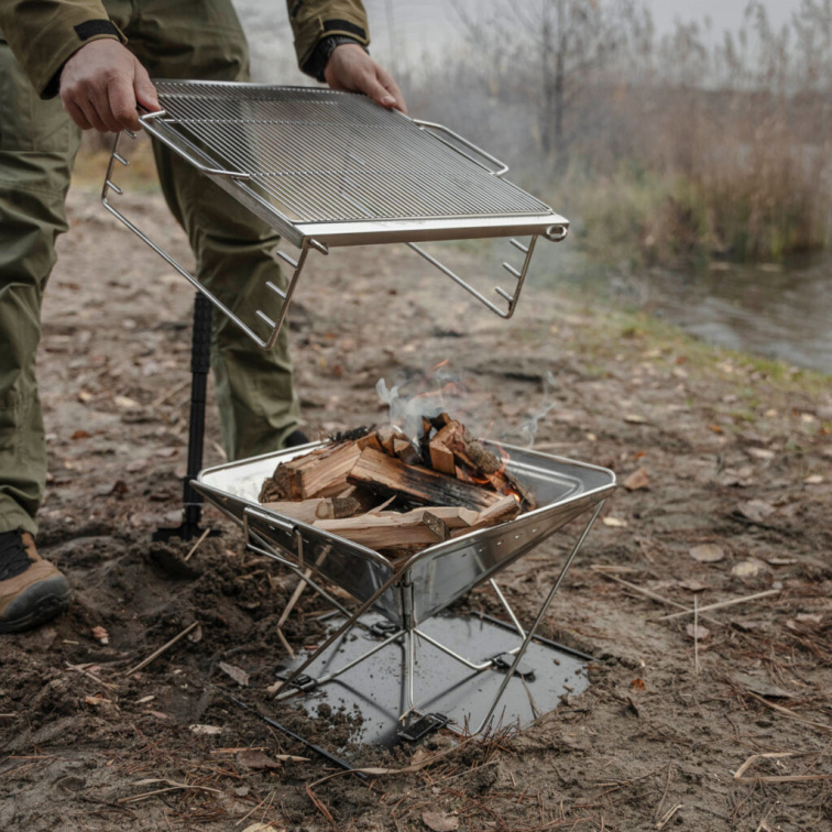 OFFLANDER přenosný kempingový gril
