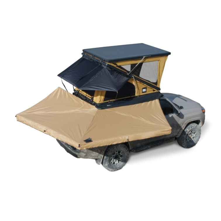 OFFLANDER samonosná boční markýza Batwing 270 R – 2 m