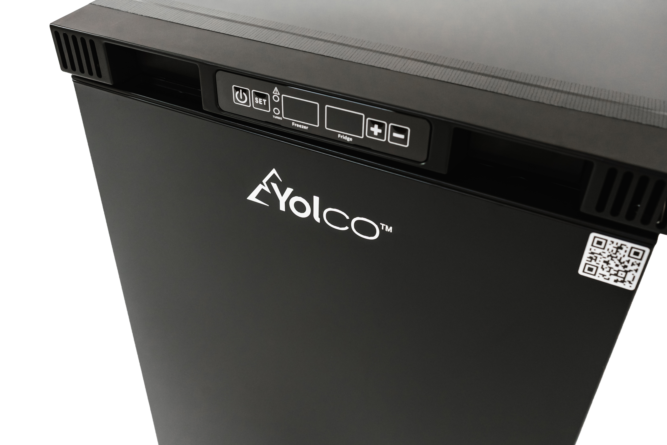 YOLCO vestavná kompresorová lednice RL50M BLACK 42,6 l