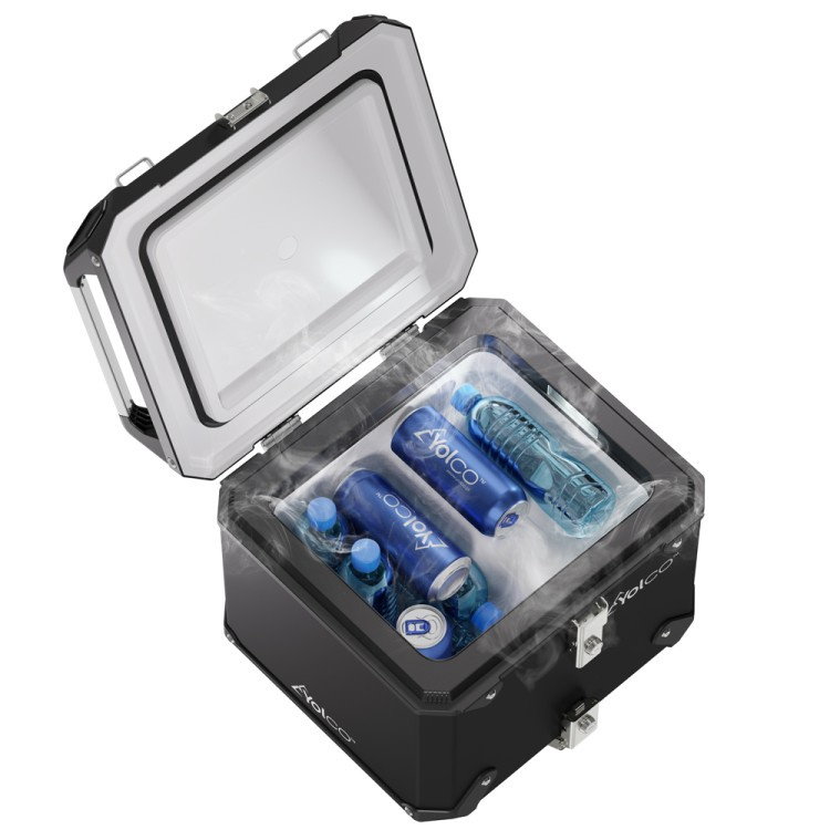 YOLCO kompresorová lednice MCX17 BLACK 17 l