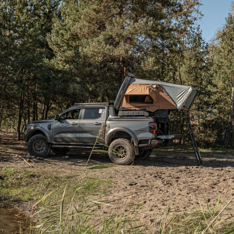 OFFLANDER střešní stan FOLD 4 GRIZZLY