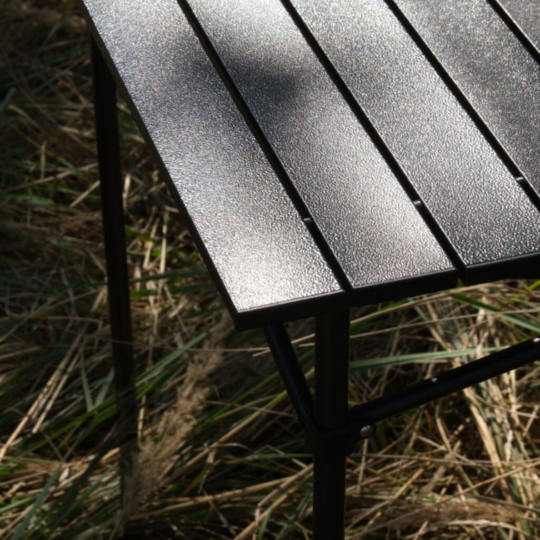 OFFLANDER skládácí aluminiový stůl 70 x 70 cm