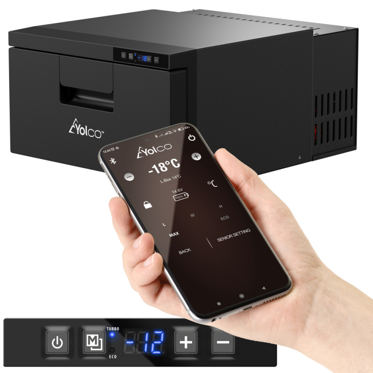 YOLCO kompresorová lednice CB21A 20 l