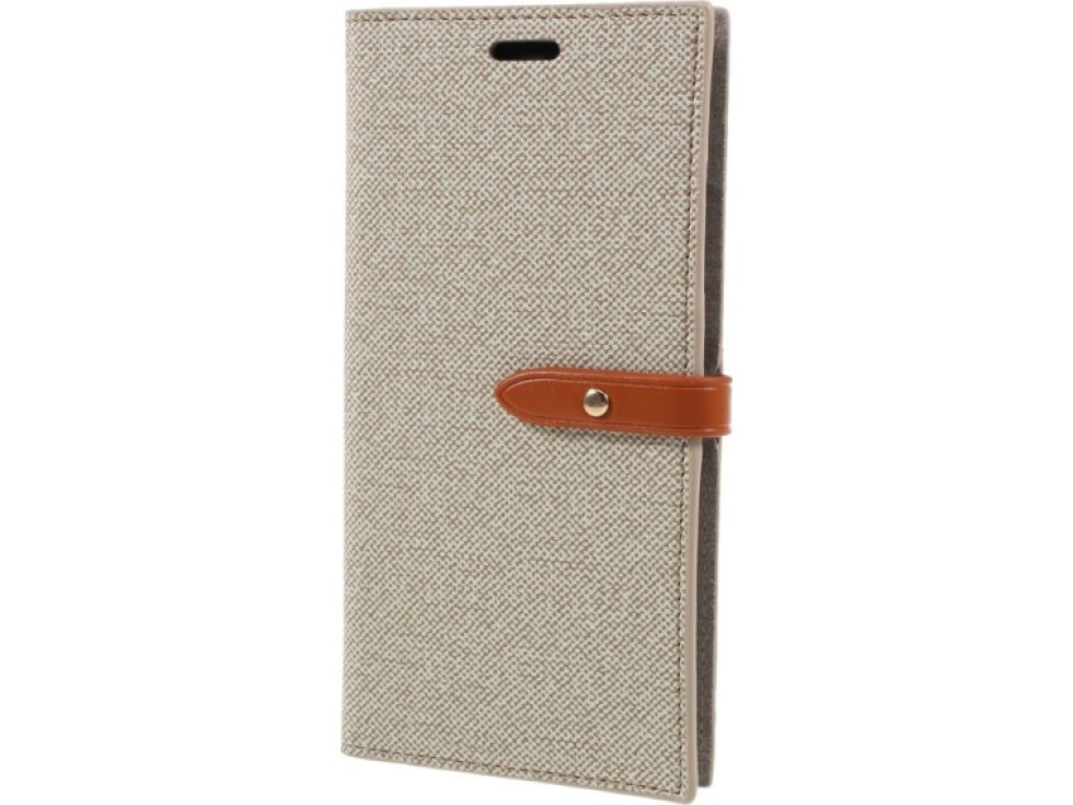 Pouzdro / kryt pro iPhone XS MAX - Mercury, Milano Diary Beige/Brown