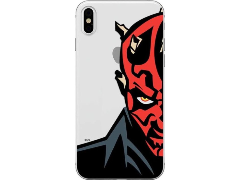 Ochranný kryt pro iPhone XS / X - Star Wars, Darth Maul 003 SWPCMAUL608
