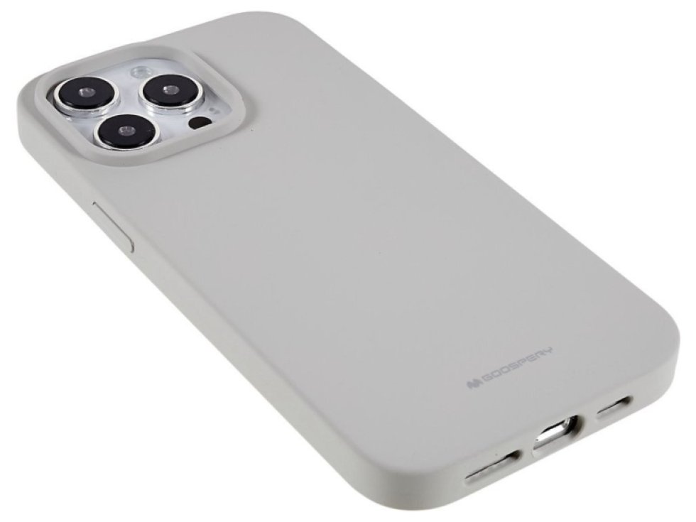 Ochranný kryt na iPhone 15 Pro MAX - Mercury, Silicone Stone