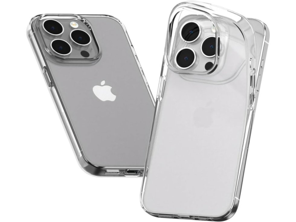 Ochranný kryt na iPhone 15 Pro - Mercury, Jelly Transparent