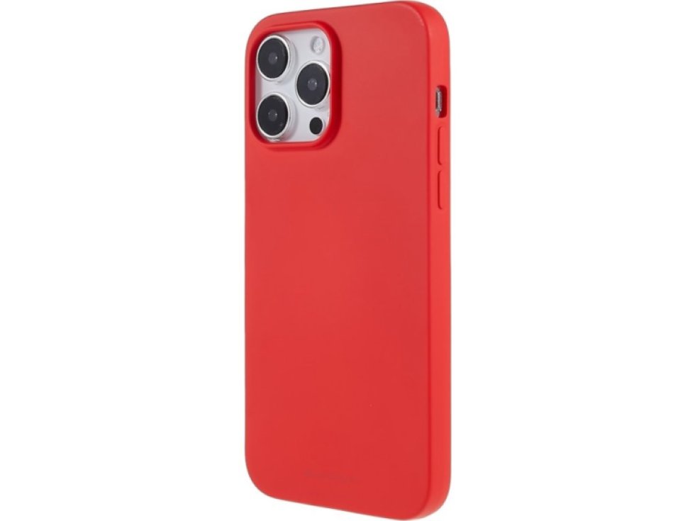 Ochranný kryt na iPhone 15 Pro MAX - Mercury, Soft Feeling Red