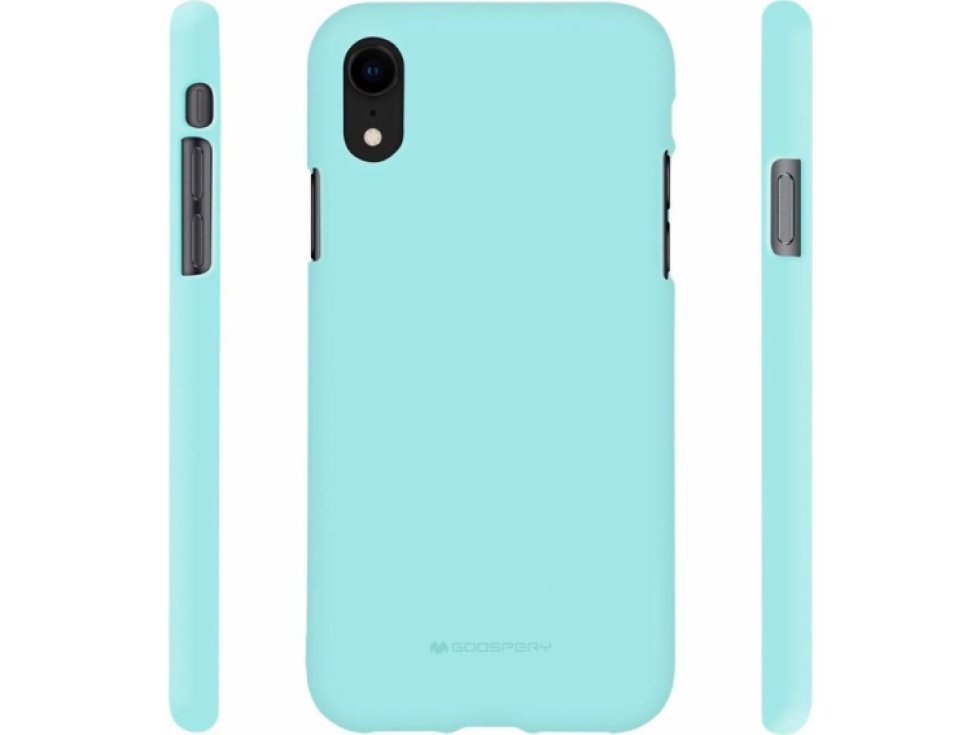 Ochranný kryt pro iPhone XR - Mercury, Soft Feeling Mint