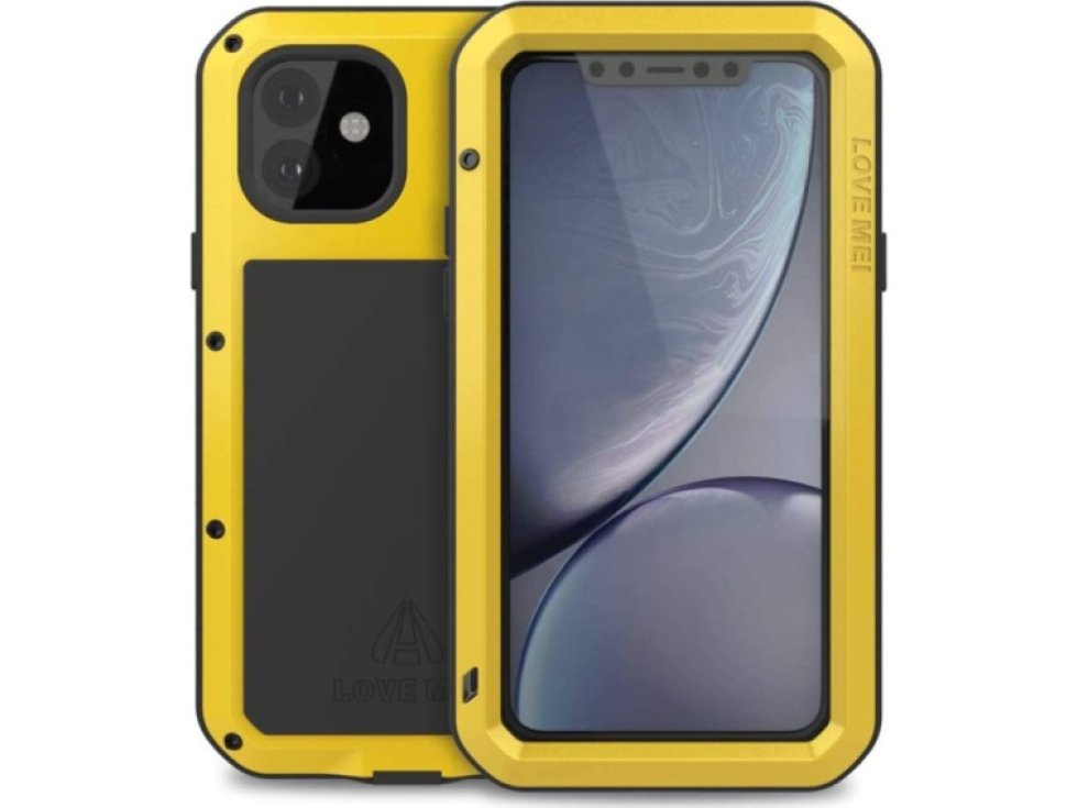 Ochranný kryt na iPhone 11 - LOVE MEI, Powerful Yellow
