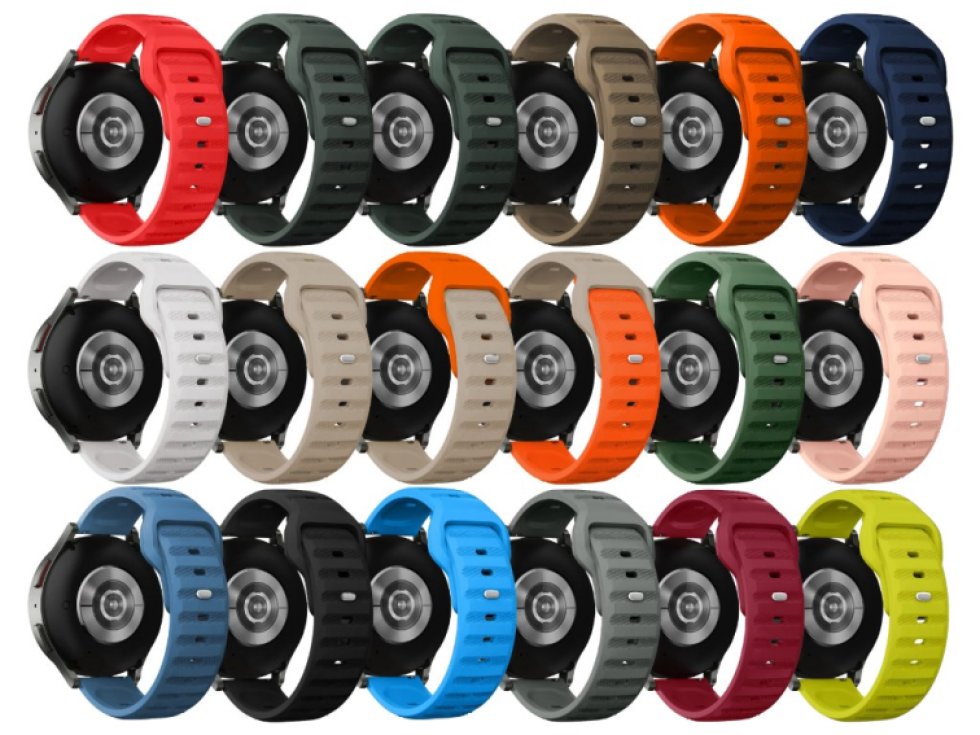 Perforovaný strukturovaný řemínek 20mm