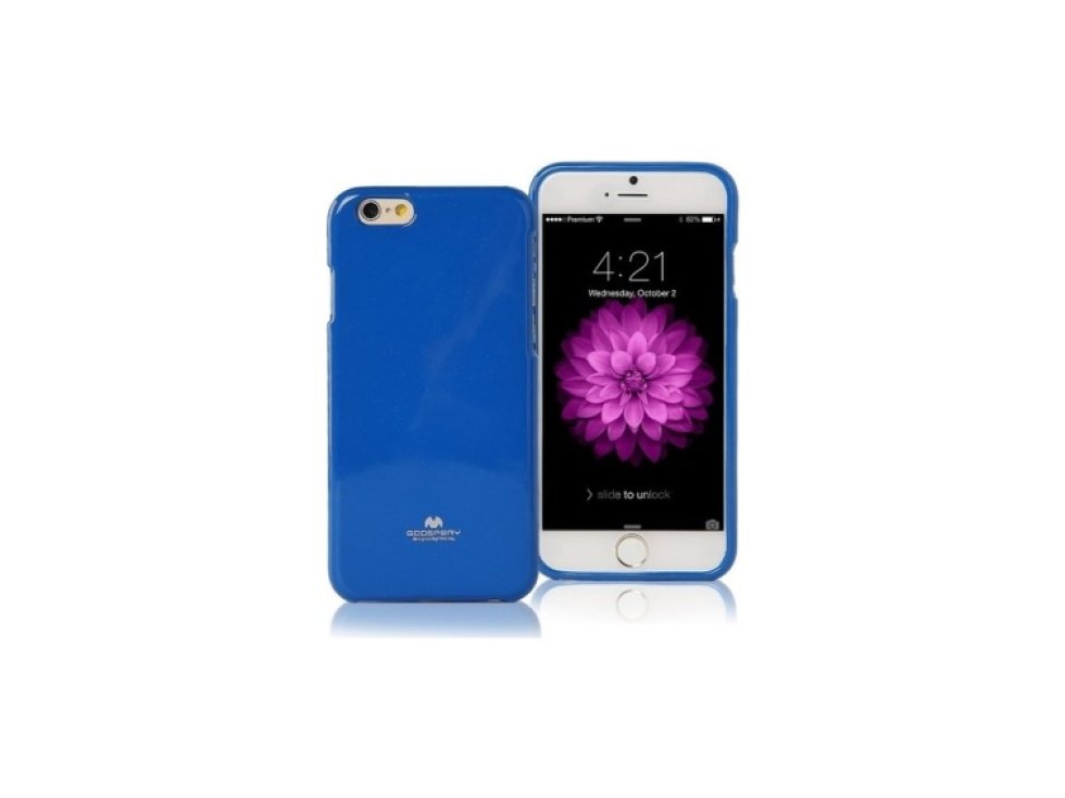 Pouzdro / kryt pro Apple iPhone 7 / 8 / SE (2020/2022) - Mercury, Jelly Case Blue