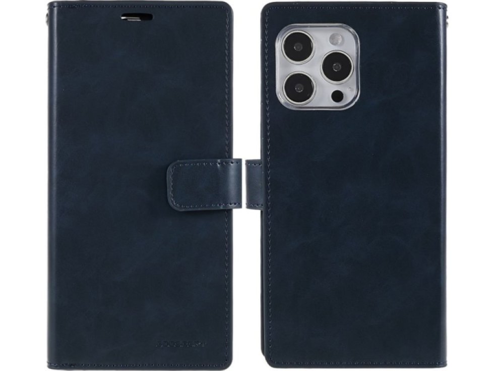 Ochranné pouzdro na iPhone 15 Pro MAX - Mercury, Mansoor Diary Navy